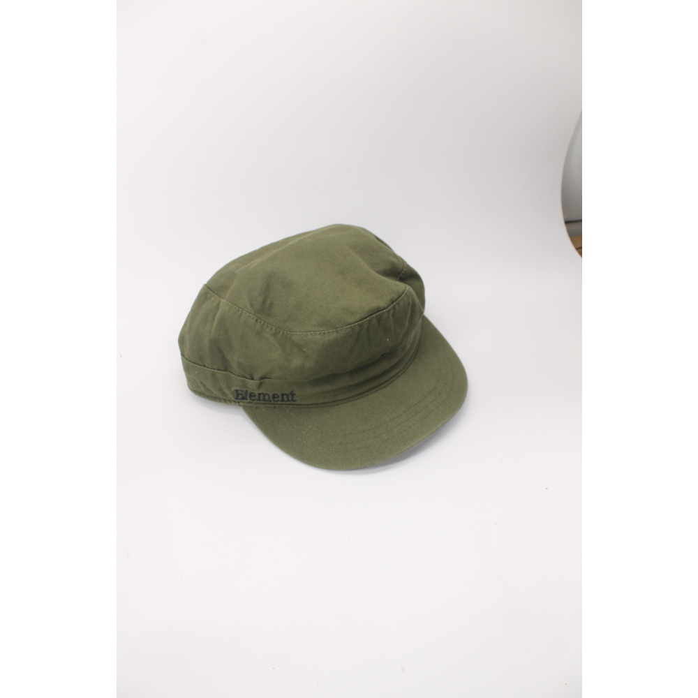 Element crowns green organic cotton cadet cap with adjustable buckle